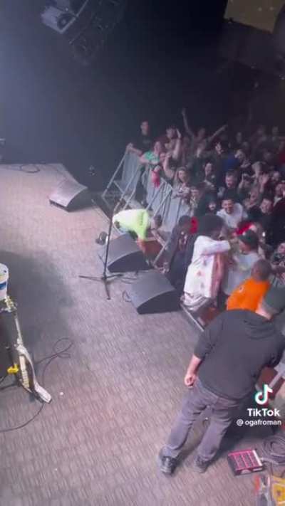 Afroman takes a tumble