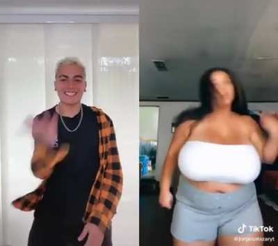 Dont know the dude but she is beautiful