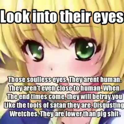 god did not create these abominations also rule