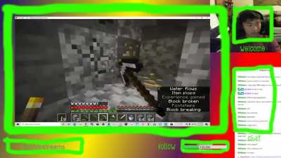 Abusing my admin perms on my friend's stream.