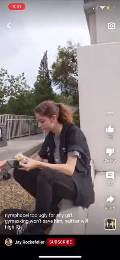 Harassing women for clout..