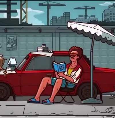 Me and my Lada, an animation