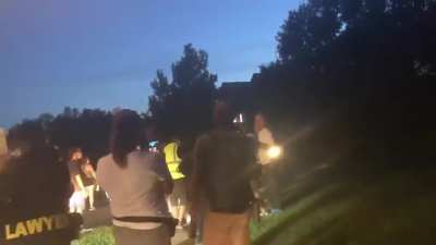 Boomers overreacting to BLM protest, triggering some of the protesters to also go into victim mentality mode and looking for a situation to be a "victim" in