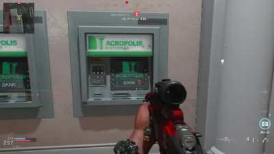 I was curious what would happen if i shot an ATM. Annnnd now I&rsquo;m probably reported...