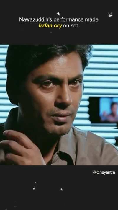 You know you&rsquo;re a great actor when THE Irrfan Khan says that!