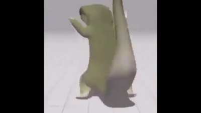 Lizard dance