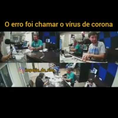 N&atilde;o deveria ter chamado o v&iacute;rus de corona