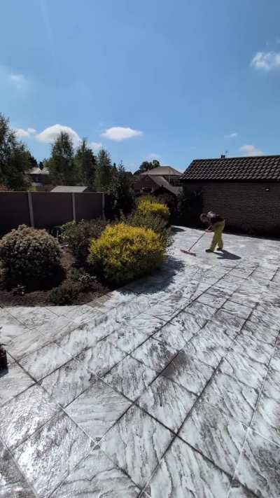 A little patio clean I completed back in May