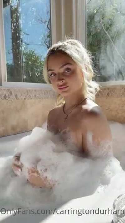 Here&rsquo;s the bitch taking a bath