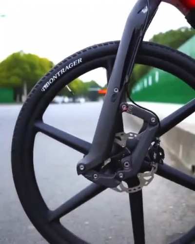 Innovative mechanical suspension for Mountainbikes
