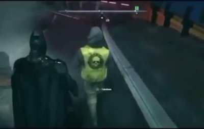 "What if I just turn around right now?"