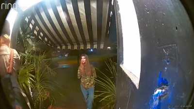 My parents are away this week. They got hit by &lsquo;Reverse Porch Pirates&rsquo;