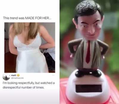 I knew her &ldquo;dancing&rdquo; to this &ldquo;trend&rdquo; reminded me of something