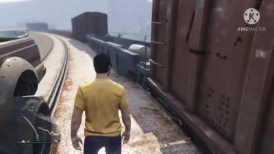 One way to get on a train