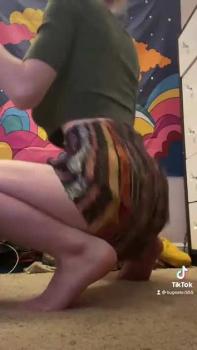 Shakin it down boy