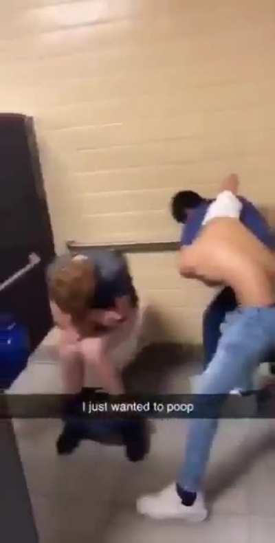 "I just wanted to poop"