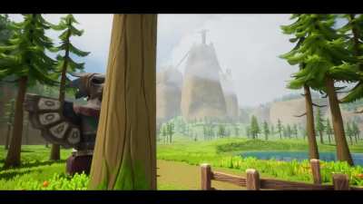Mulgore &amp;amp; Thunder Bluff in Unreal Engine - If WoW was made in the same style as Overwatch