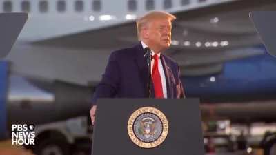 Trump: You know what I say? Protest this, your ass. I don&rsquo;t talk about my ass