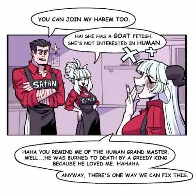 HELLTAKER FAN COMIC] BAPHOMET 2 (YT SHORTS) (vid by @Grizz@Grizz46528570)