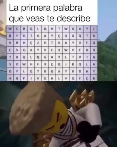 Y vos que palabra ves
