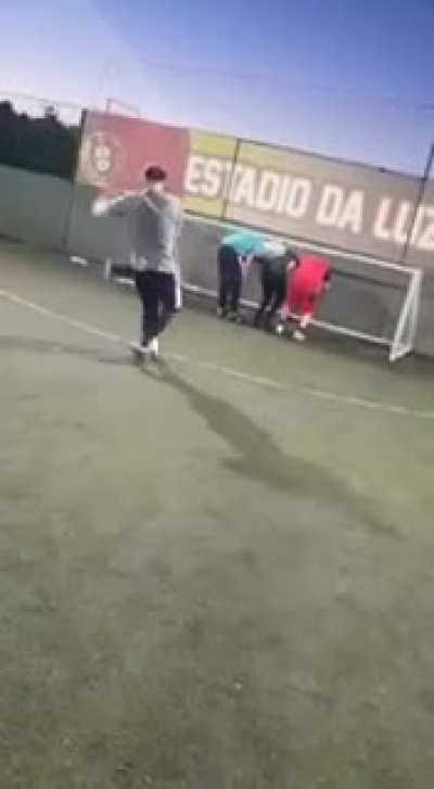 To play football...