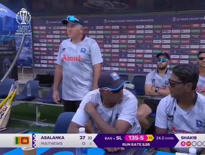 Shit happened today during Bangladesh and Srilanka match.......first ever timed out dismissal (Angelo Mathews)