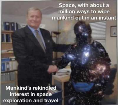 Final frontier gonna mess you up