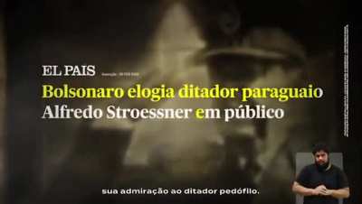 Bolsonaro homenageia pedófilo assassino