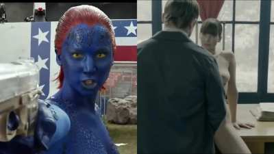 Jennifer Lawrence (Superhero vs Undressed)