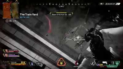 I'm Bat Hound. Forgive my aim I cant stand that bloodhound ult forces 110 fov. I mainly use it to melee.