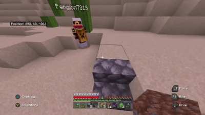 My friend went afk with his joystick forward and this is what me and my other friend did to him