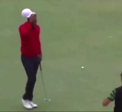 Filthiest putt in the history of golf