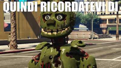 Springtrap parla del coronavirus ma &egrave; in Italiano (Fatto da me)