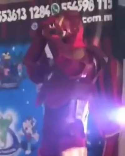 Thanos gets his ass kicked by a bunch of kids