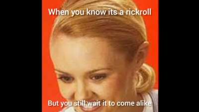 Wait till it comes