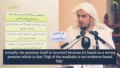 &ldquo;Following Qur&rsquo;an and Sunnah&rdquo; Instead of Madhab? [Shaykh Amir Bahjat]