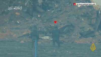 IDF soldiers get hit by Al Qassam sniper in Gaza
