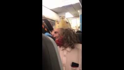 The Burger King plane incident