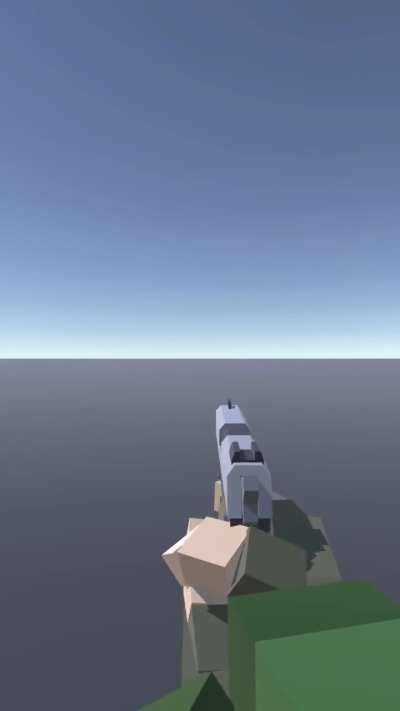 My first FPS animation test in Blender &amp;amp; Unity (Pistol reload + idle)