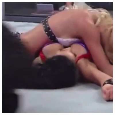 Melina out cold