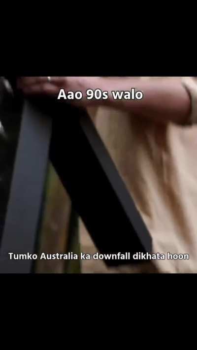 T - What were you 90's folks telling about the Aussies' downfall, again?
