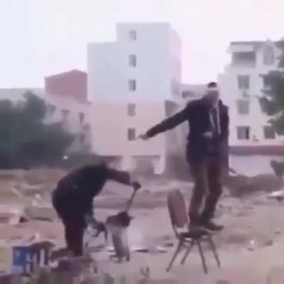 Friendly fire on