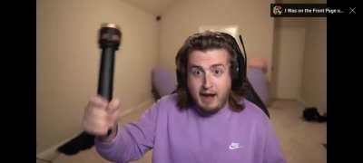 It has a small bulb (video goes to purplecliffe clips)