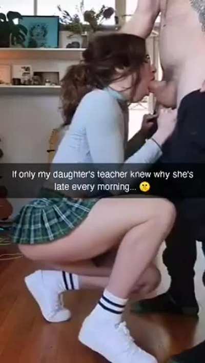 use your daughter before she goes... 😈❤
