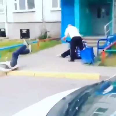 WCGW if two elders fight