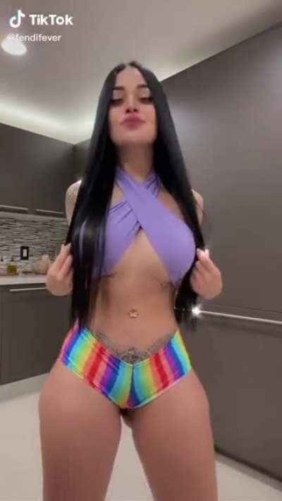 Imagine her grinding on your face inches away so you could feel her warmth and fragrance