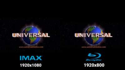 Universal Pictures (2002) IMAX vs. Blu-Ray Disc Comparison