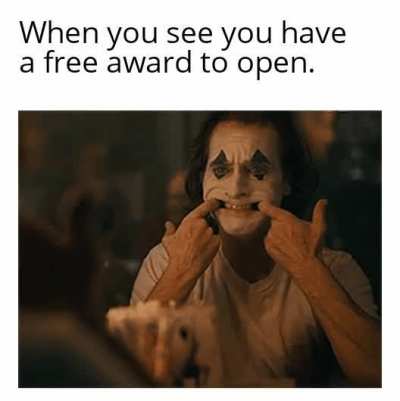 Another? For me?