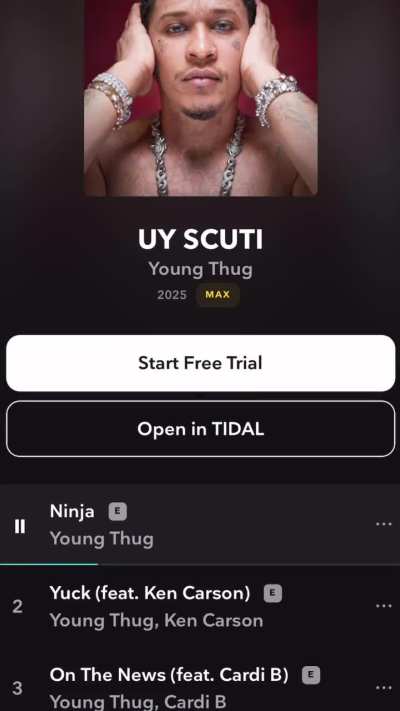 What&rsquo;s is young thug doing bro