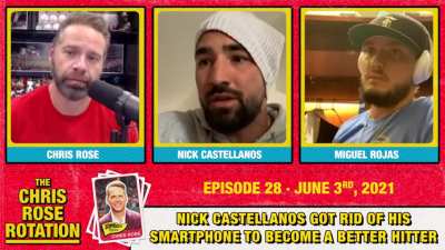 Nick Castellanos on sticky stuff: 